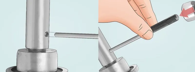 روش‌های نصب و بیرون آوردن پین از اتصالات