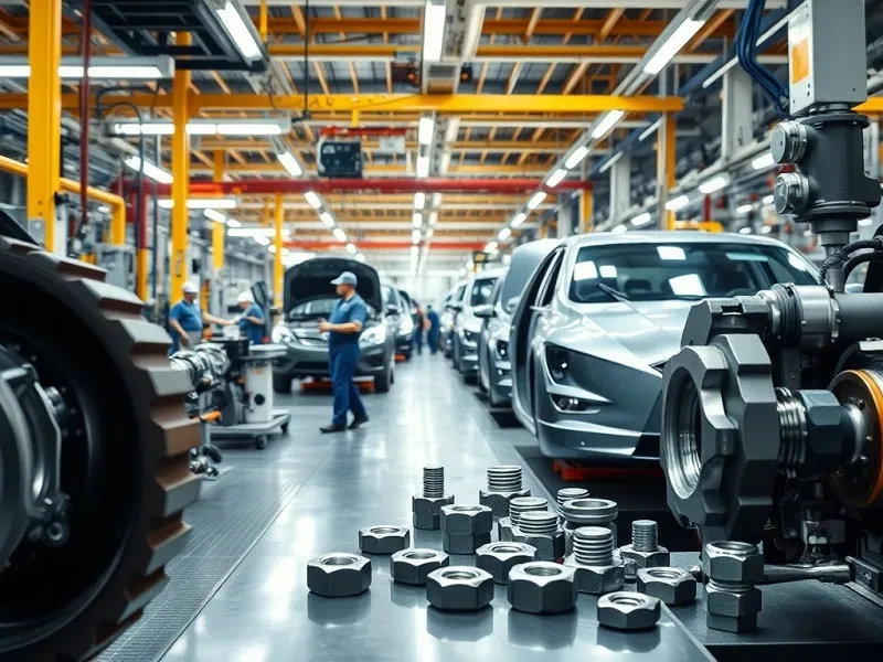 مهره صنعتی در صنایع خودرو 