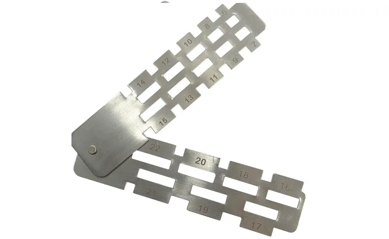 اندازه‌گیری سایز خار فنری 